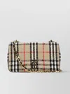 Burberry Rectangular Boucle Shoulder Bag In Beige