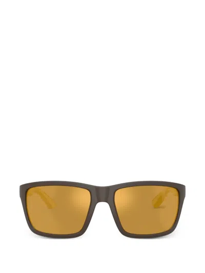 Burberry Rectangular-frame Sunglasses In Brown