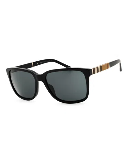 Burberry Rectangular Men's Acetate Sunglasses In Pink