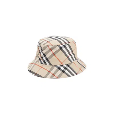 BURBERRY BURBERRY RECYCLED POLYESTER BUCKET HAT