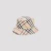 Burberry Recycled Polyester Bucket Hat M In Sand