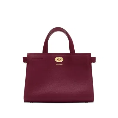 BURBERRY RED TOTE BAGS