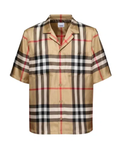Burberry Reepham Plaid Silk Shirt