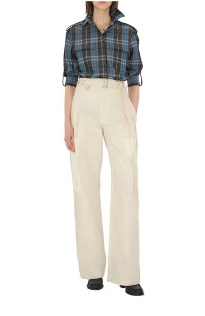 BURBERRY BURBERRY REGULAR FIT CHECK COTTON SHIRT