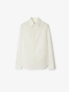 Burberry Regular Fit Cotton Formal Shirt In String