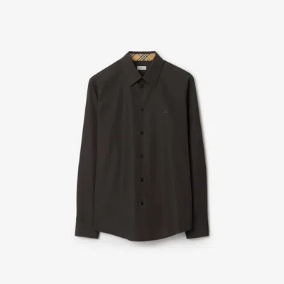 BURBERRY BURBERRY REGULAR FIT COTTON POPLIN SHIRT