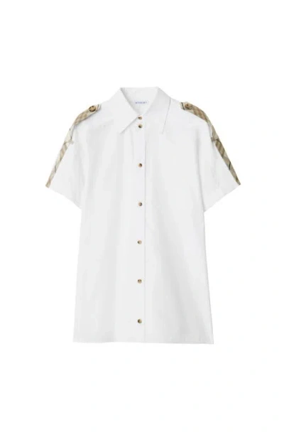 BURBERRY BURBERRY REGULAR FIT COTTON SHIRT