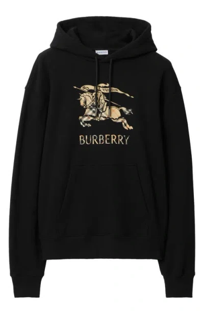 BURBERRY BURBERRY REILLY EKD OMBRÉ COTTON FRENCH TERRY HOODIE