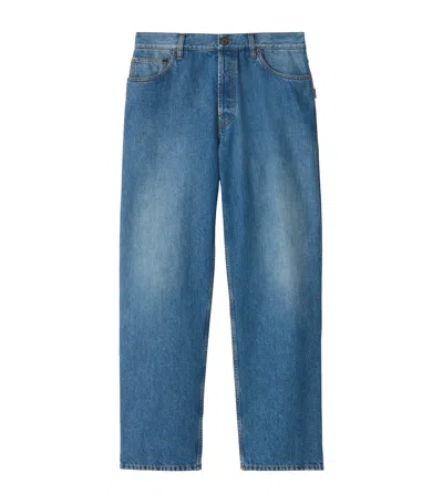 Burberry Relaxed-fit Jeans In Blue