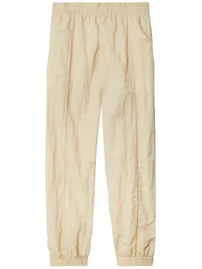 Burberry Relaxed Fit Neutrals Track Pants