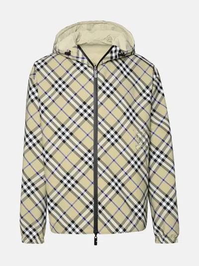 BURBERRY REVERSIBLE BEIGE POLYESTER JACKET