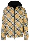 BURBERRY BURBERRY REVERSIBLE BEIGE POLYESTER JACKET