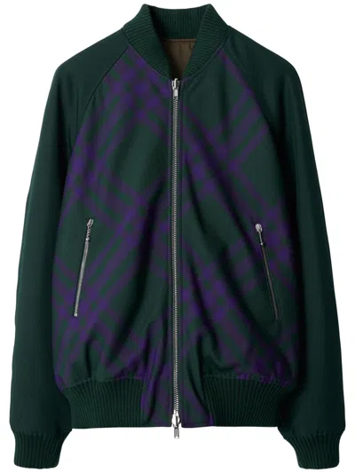 BURBERRY REVERSIBLE BOMBER JACKET