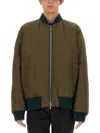 Burberry Reversible Bomber Jacket In Multicolour