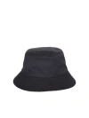 Burberry Black Polyester Blend Bucket Hat