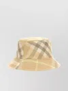 Burberry Reversible Bucket Hat Checked Eyelets Ventilation