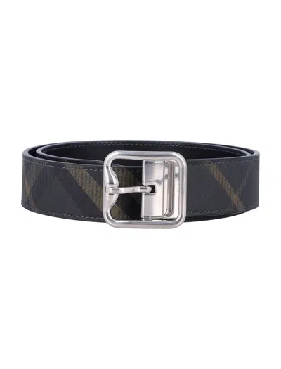 Burberry Reversible Buckle Belt In Shadow