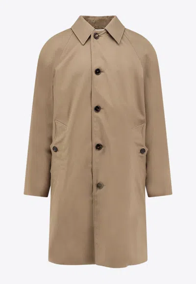 BURBERRY REVERSIBLE BUTTONED COAT