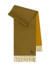 Burberry Reversible Cashmere Scarf In Brown