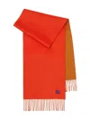 Burberry Cashmere Reversible Ekd Scarf