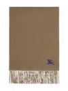 Burberry Beige Cashmere Reversible Scarf
