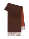 Burberry Cashmere Reversible Ekd Scarf