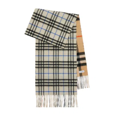 Burberry Reversible Cashmere Scarf In Multi
