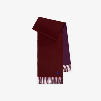 BURBERRY BURBERRY REVERSIBLE CASHMERE SCARF