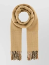 BURBERRY REVERSIBLE CASHMERE SCARF IN CHECK PATTERN