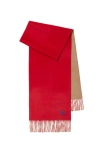 Burberry Equestrian Knight Reversible Scarf In Pillar/camel