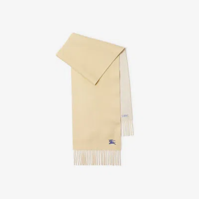 Burberry Reversible Cashmere Scarf In Neutral