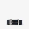 Burberry Reversible Check Belt In Multi