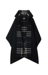 BURBERRY BURBERRY REVERSIBLE CHECK CASHMERE CAPE