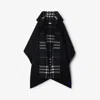 BURBERRY BURBERRY REVERSIBLE CHECK CASHMERE CAPE