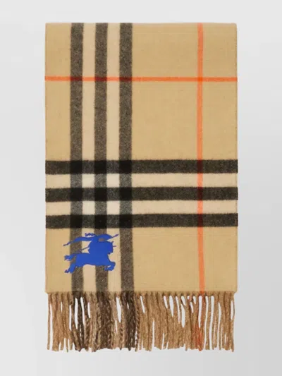 Burberry Reversible Check Cashmere Scarf