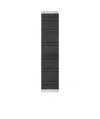 Burberry Reversible Check Cashmere Scarf In Charcoal-grey