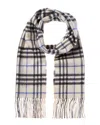 Burberry Reversible Check Cashmere Scarf In Multi