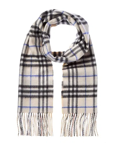 Burberry Reversible Check Cashmere Scarf In Multi