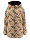 BURBERRY BURBERRY REVERSIBLE CHECK DOWN JACKET