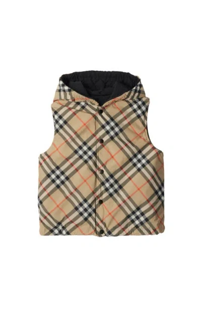 Burberry Kids' Slade Vest In Beige