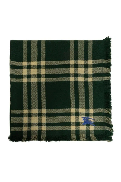 Burberry Reversible Check In Green