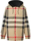 Burberry Reversible Check Recycled Polyester Hooded Jacket