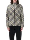 Burberry Reversible Check Snowdon Puffer Jacket In Black