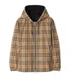 Burberry Reversible Vintage Check Jacket In Beige