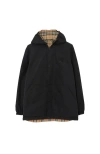 Burberry Reversible Check Nylon Jacket In Archive Beige