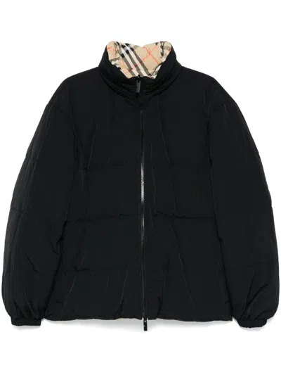 BURBERRY REVERSIBLE CHECK PUFFER JACKET