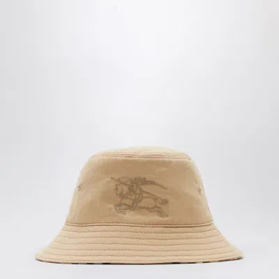 Burberry Reversible Check Pattern Beige Fishermans Hat