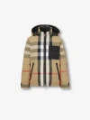 BURBERRY Reversible Check Puffer Jacket