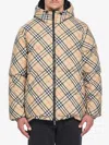 Burberry Snowdon Traditional Check Reversible Jacket In Animal Print