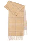 Burberry Reversible Checked Cashmere Scarf In Neutrals